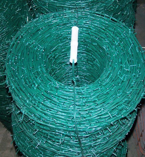 PVC Kaplı Dikenli Tel